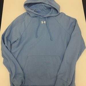 Under Armour Men's Light Blue Hoodie